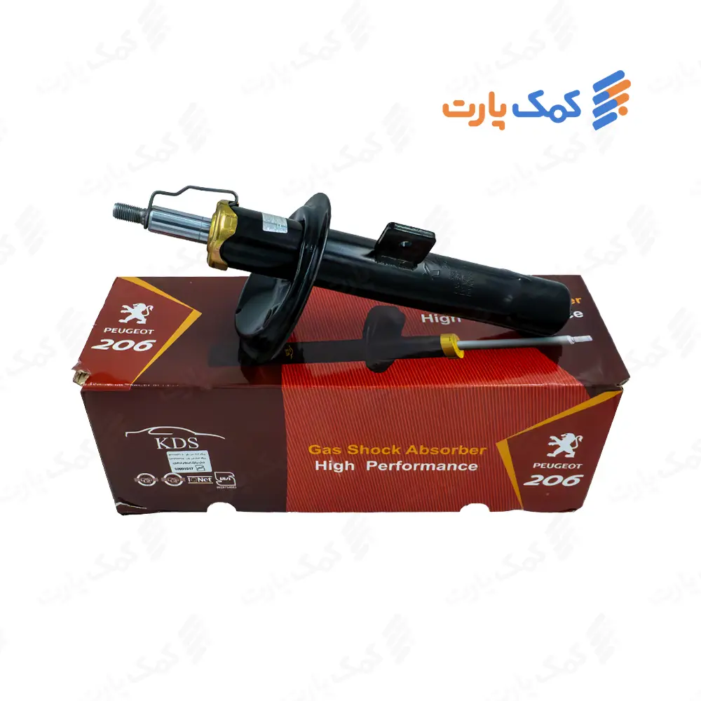 Front-shock-absorber-KDS-206-Sport-Front-Right-On-Box-2.webp کمک فنر جلو پژو 206 - KDS - تصویر 1