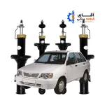 ست کامل کمک فنر پراید چهار عددی KDS PREMIUM