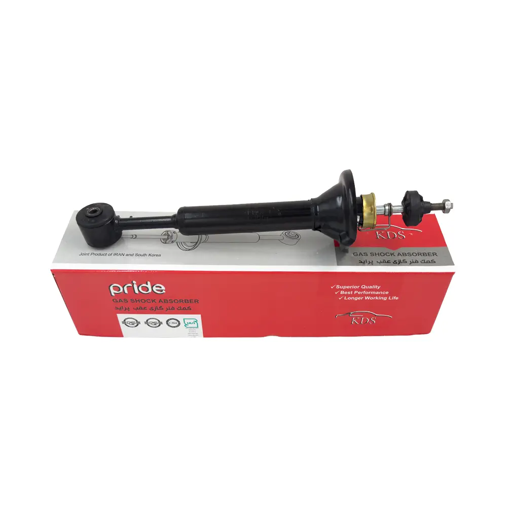 rear-shock-absorber-pride-sport-with-spring-seat-kds-01 کمک فنر عقب پراید اسپرت با نعلبکی KDS