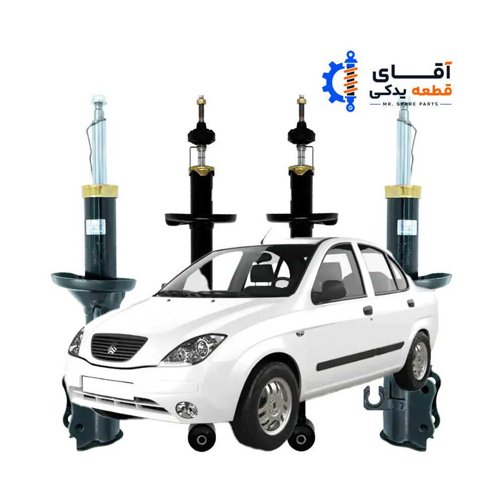tiba-shock-absorber-complete-set-kds ست کامل کمک فنر تیبا چهار عددی KDS